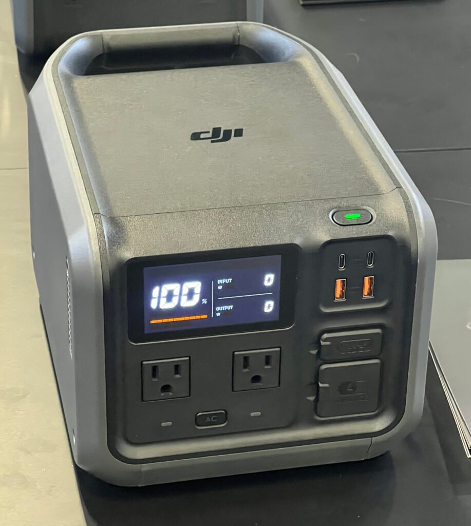 DJI Power 500 portable power station with US AC outlets